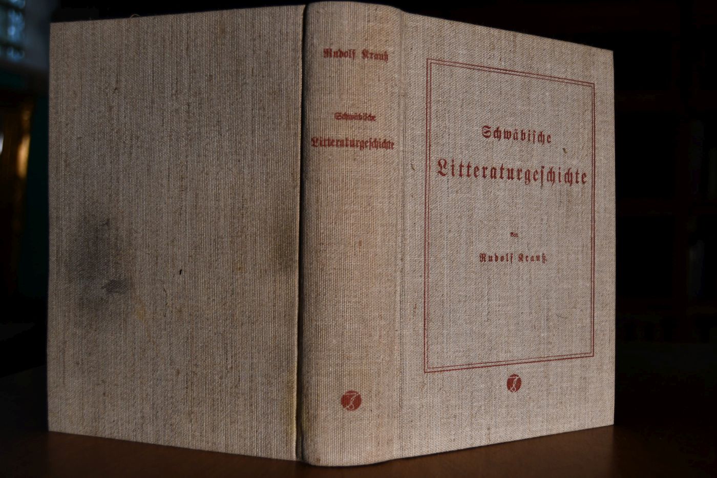 Schwäbische Litteraturgeschichte in zwei Bänden (in einem Band).