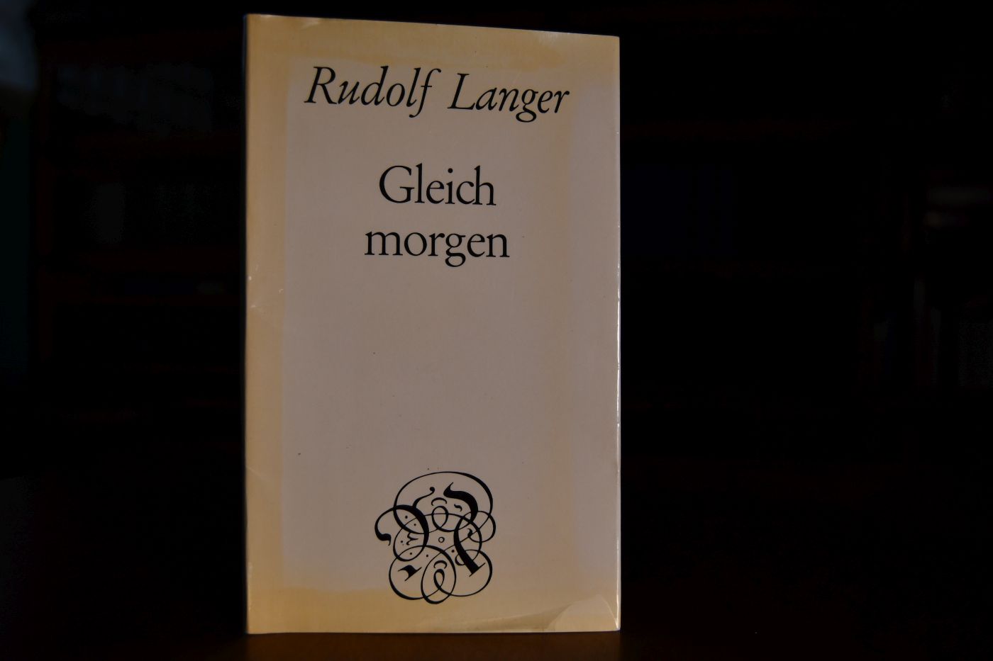 Gleich morgen.