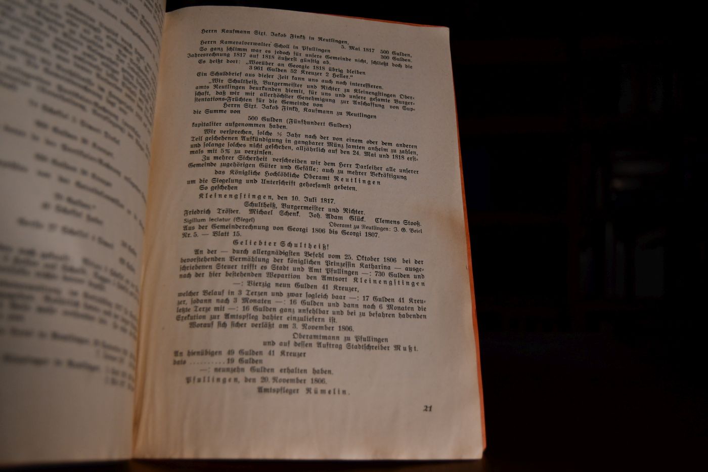 Festschrift zum Kleinengstinger Heimattag an Pfingsten 1935.