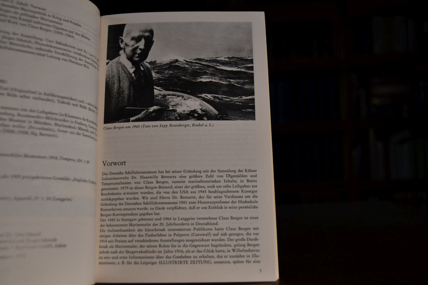 Claus Bergen 1885-1964. Marinemalerei im 20. Jahrhundert.