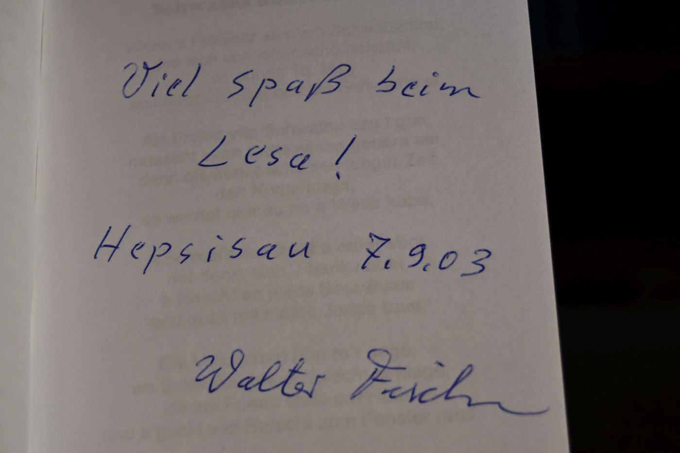 Bei ons em Flecka. G`schichtla aus Hepsisau.