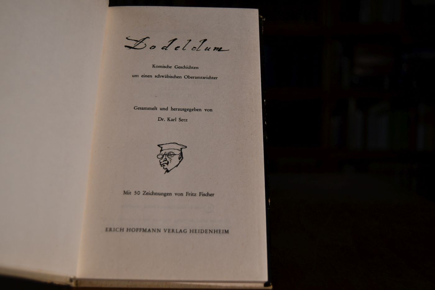 Dodeldum. Komische Geschichten um einen schwäbischen Oberamtsrichter
