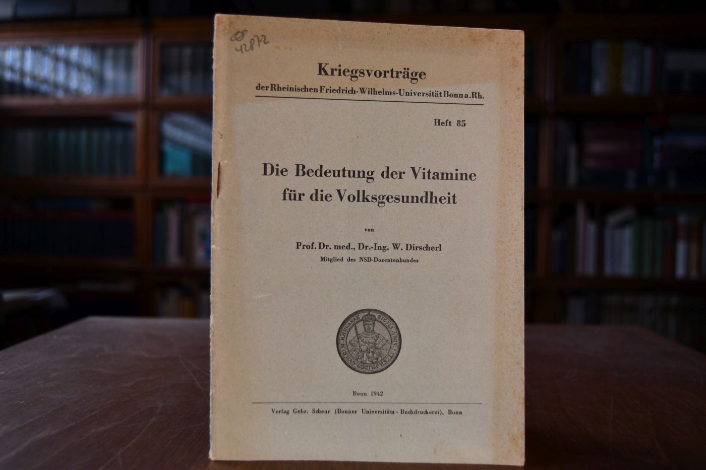 Die Bedeutung der Vitamine für die Volksgesundheit.