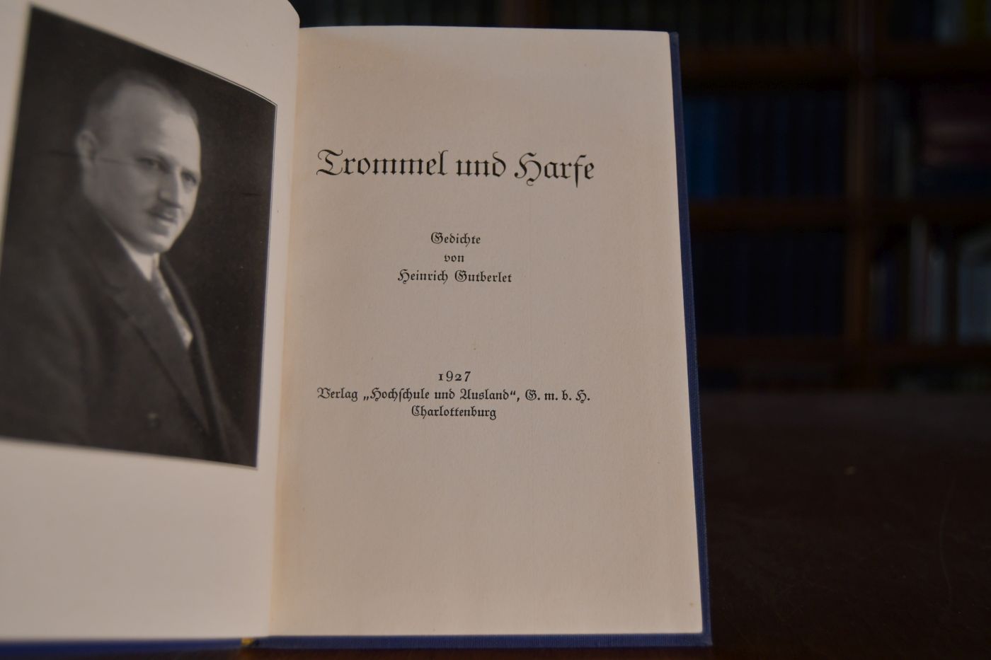 Trommel und Harfe. Gedichte.