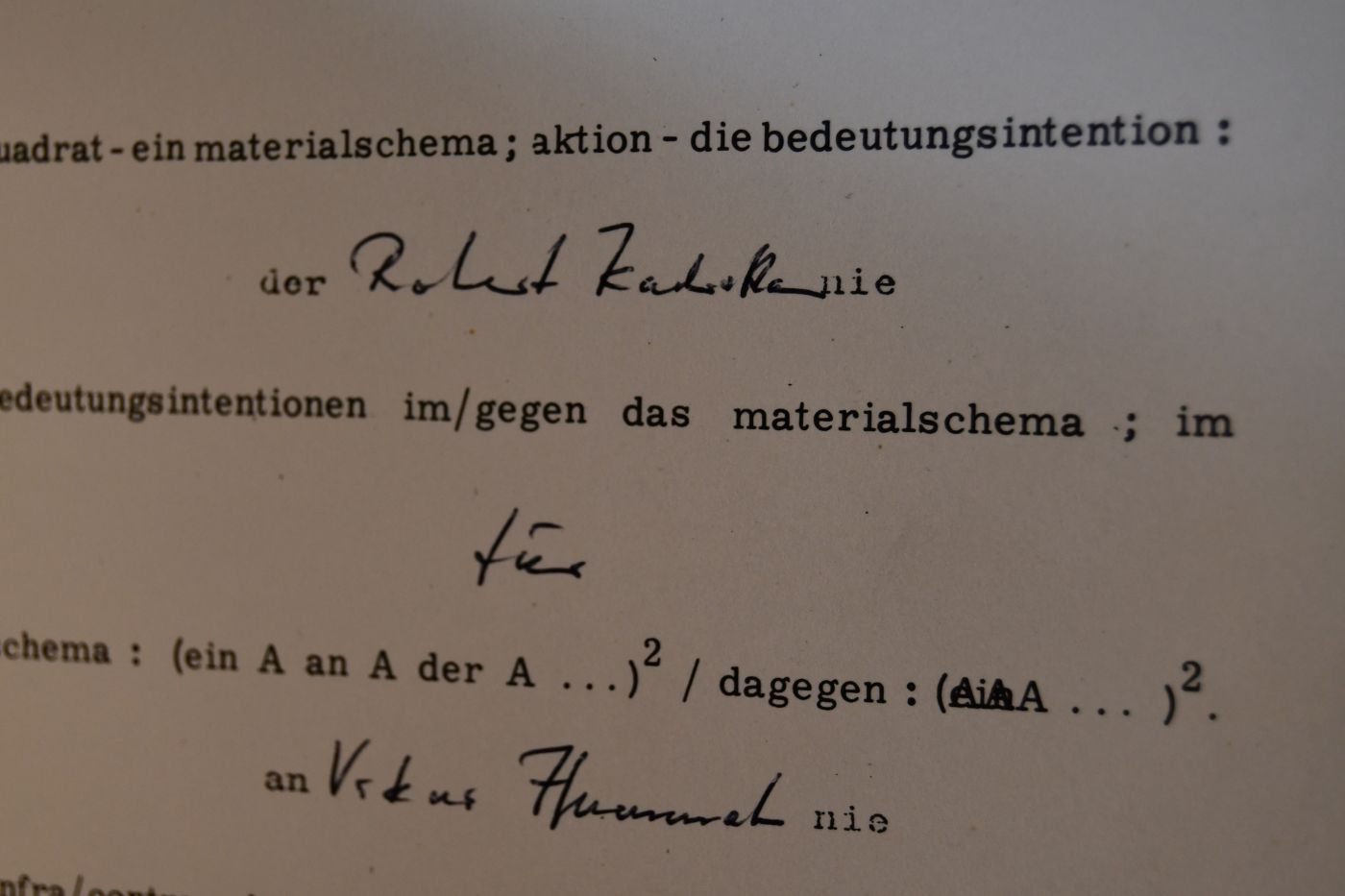 quadrakte. fünfzehntexte.