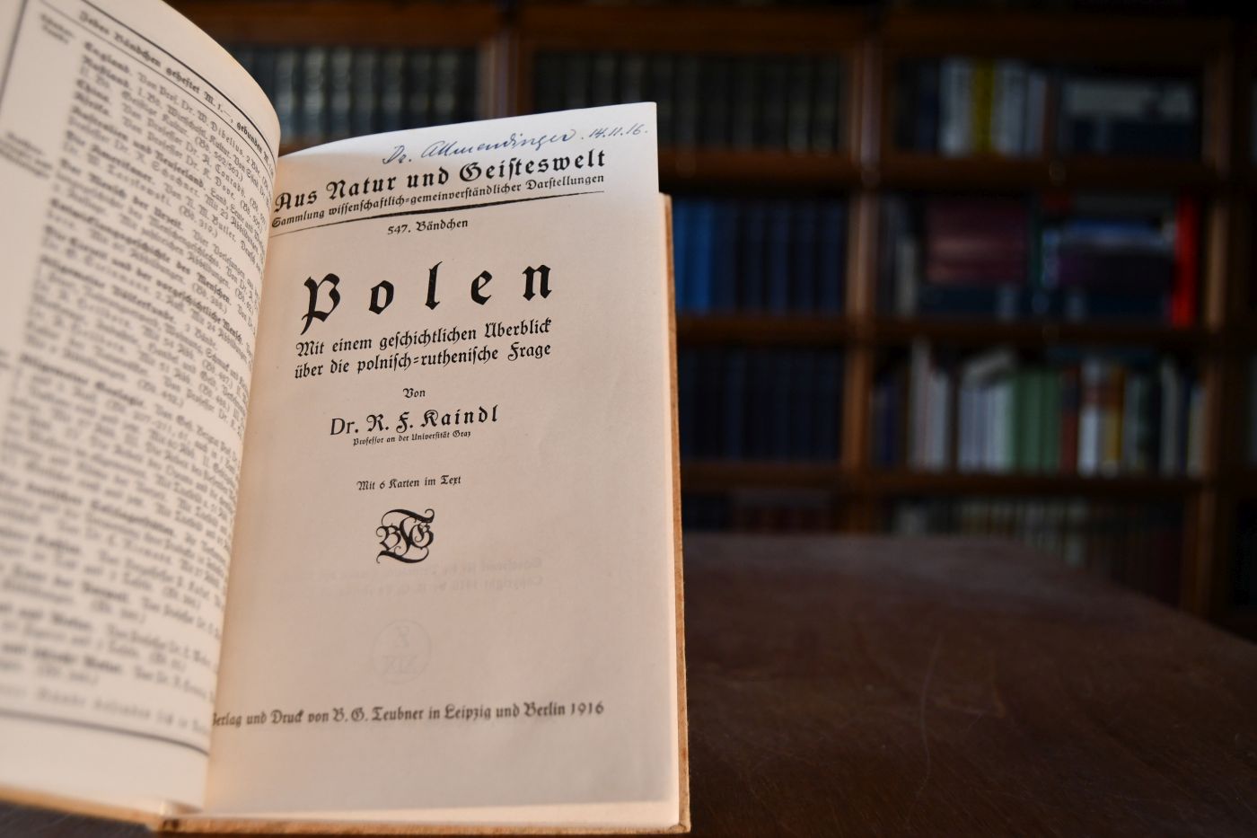 Polen. Mit einem geschichtlichen Überblick über die polnisch-ruthenische Frage.