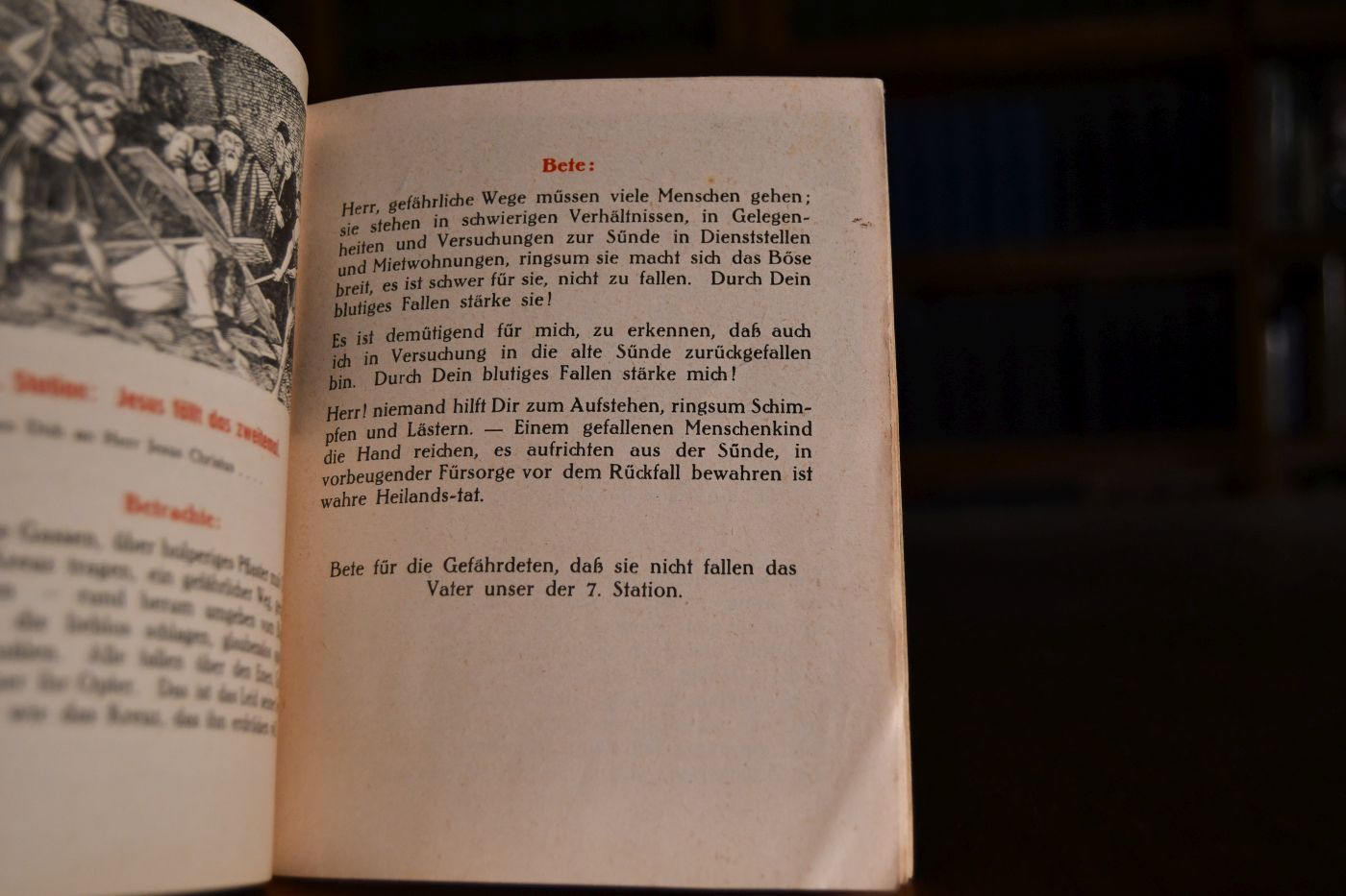 Der hl. Kreuzweg oder Christus der Kämpfer und Sieger. Andenken an die hl. Mission in Donzdorf vom 23. März bis 6. April (Ostersonntag) 1947.