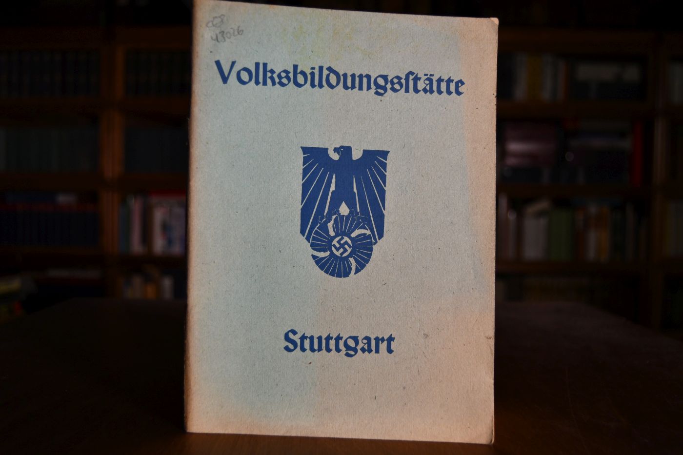 Volksbildungsstätte Stuttgart Arbeitsplan für die Arbeitsabschnitte von Januar bis April 1942 und April bis Juli 1942.