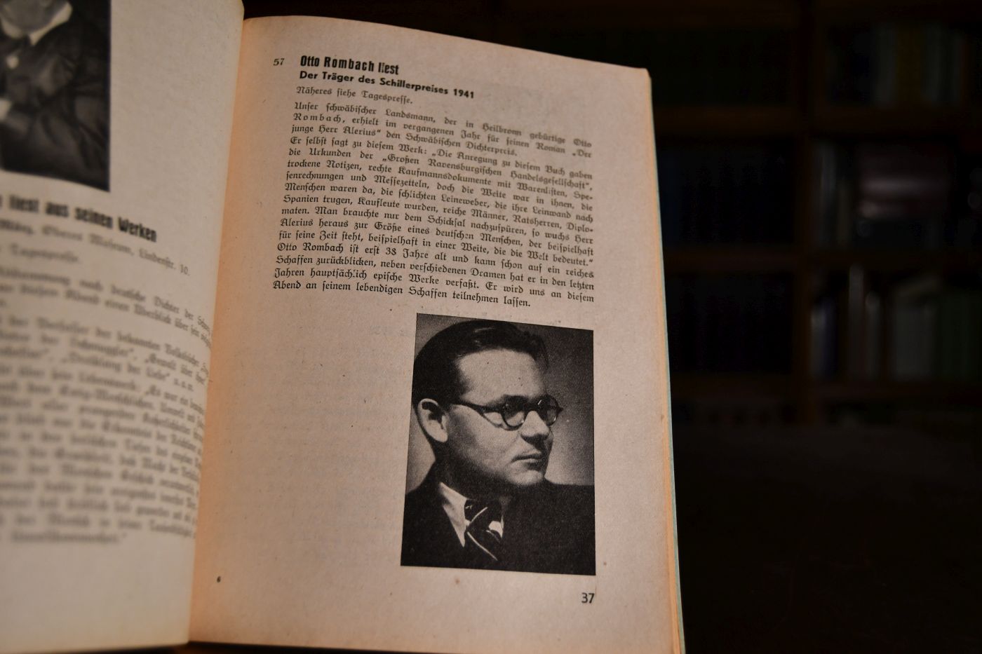 Volksbildungsstätte Stuttgart Arbeitsplan für die Arbeitsabschnitte von Januar bis April 1942 und April bis Juli 1942.