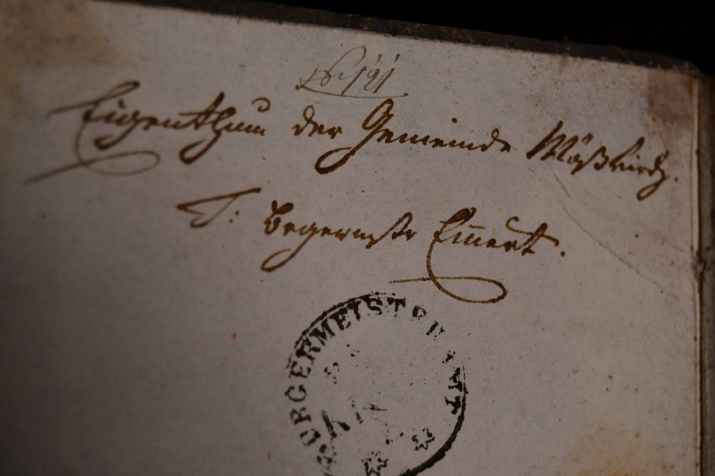 Reliquien von Ludwig Winter, Biographie und Schriften, Vaterländisches Denkmal.