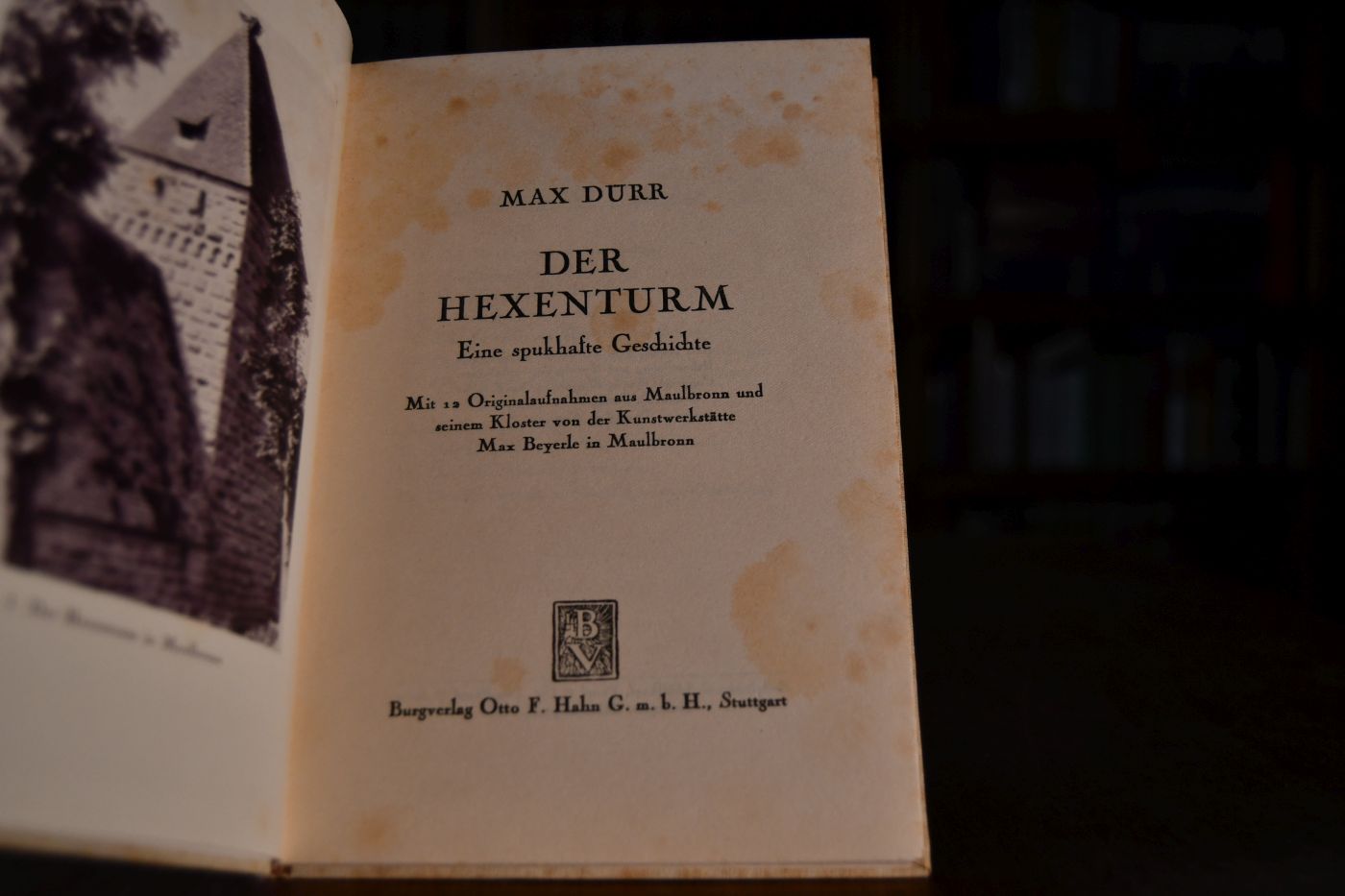 Der Hexenturm. Eine spukhafte Geschichte.