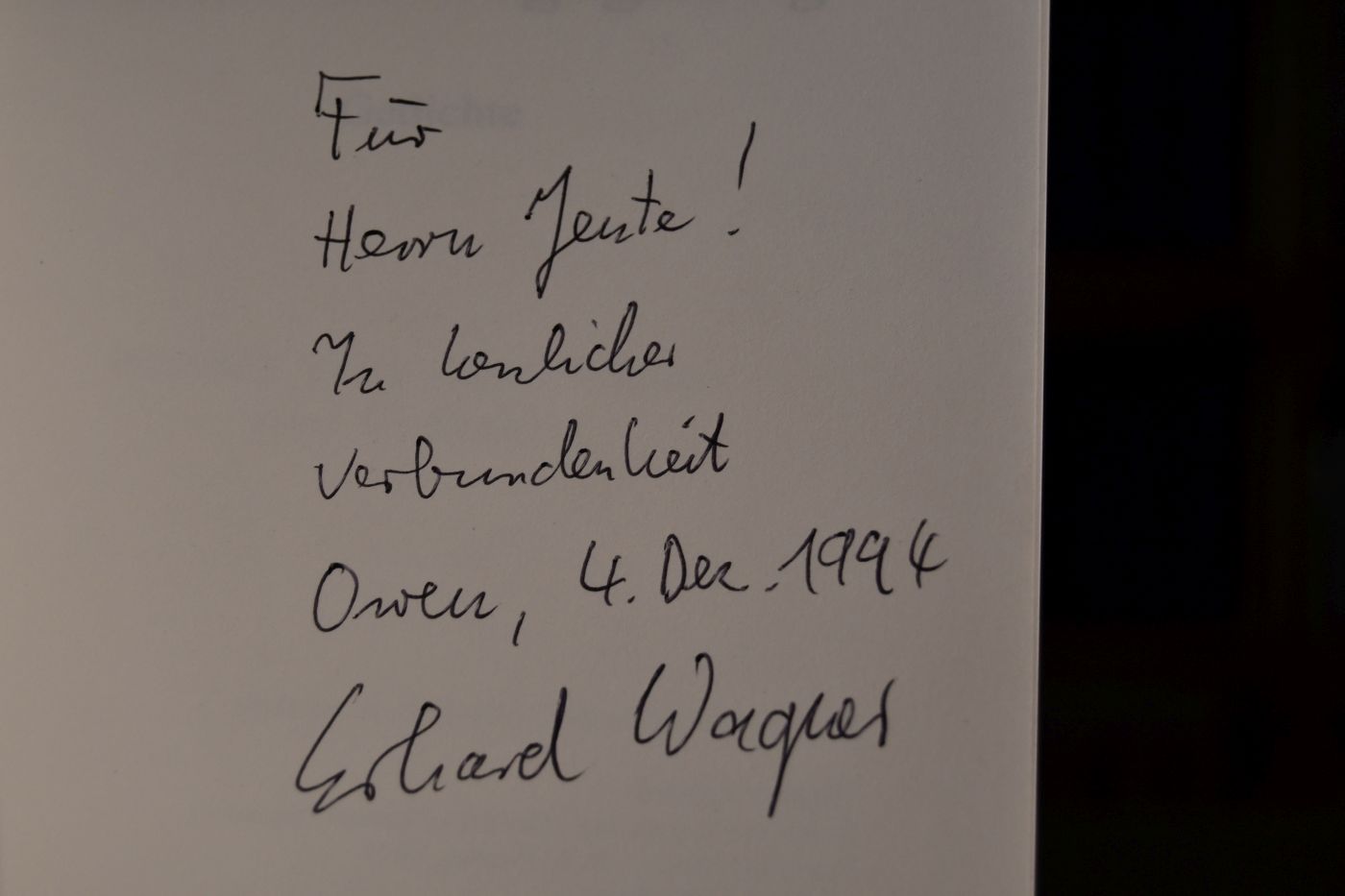 Boten der Begegnung. Gedichte.