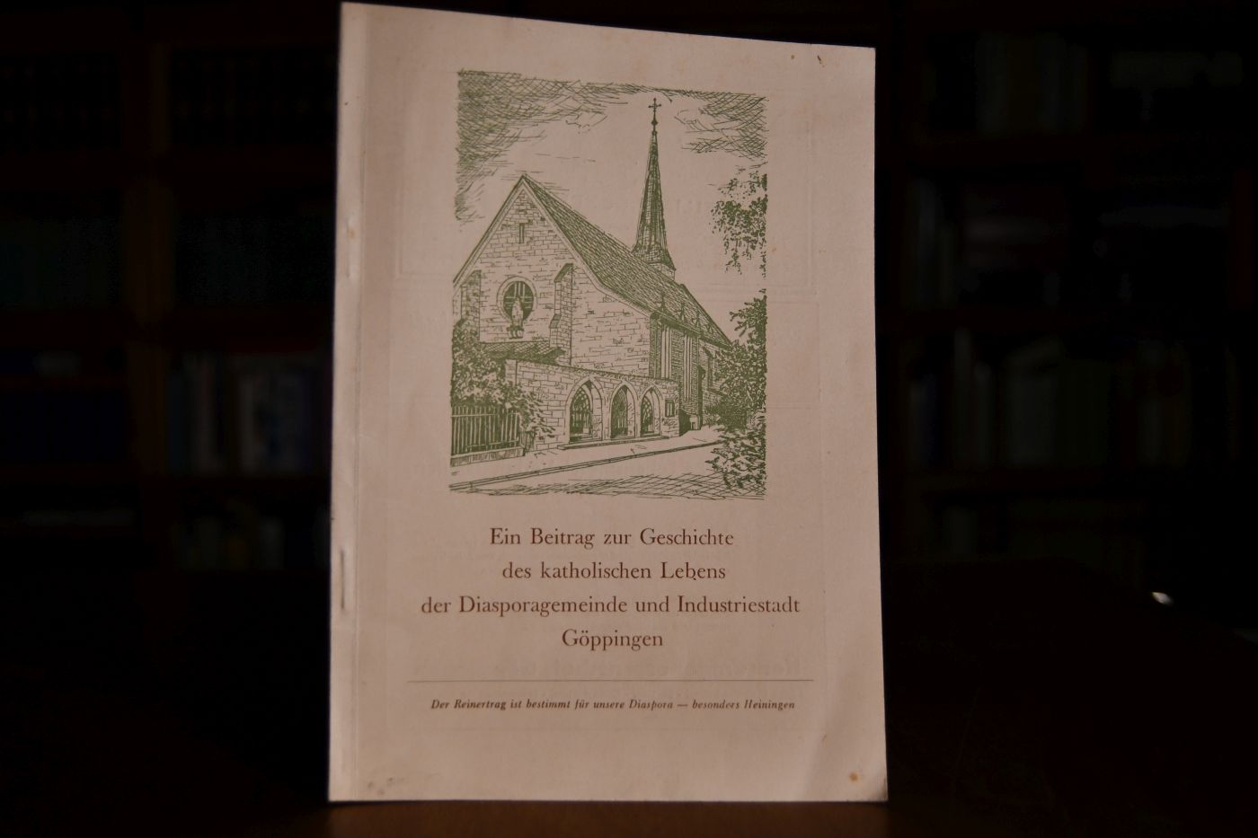 Ein Beitrag zur Geschichte des katholischen Lebens der Diasporagemeinde und Industriestadt Göppingen.