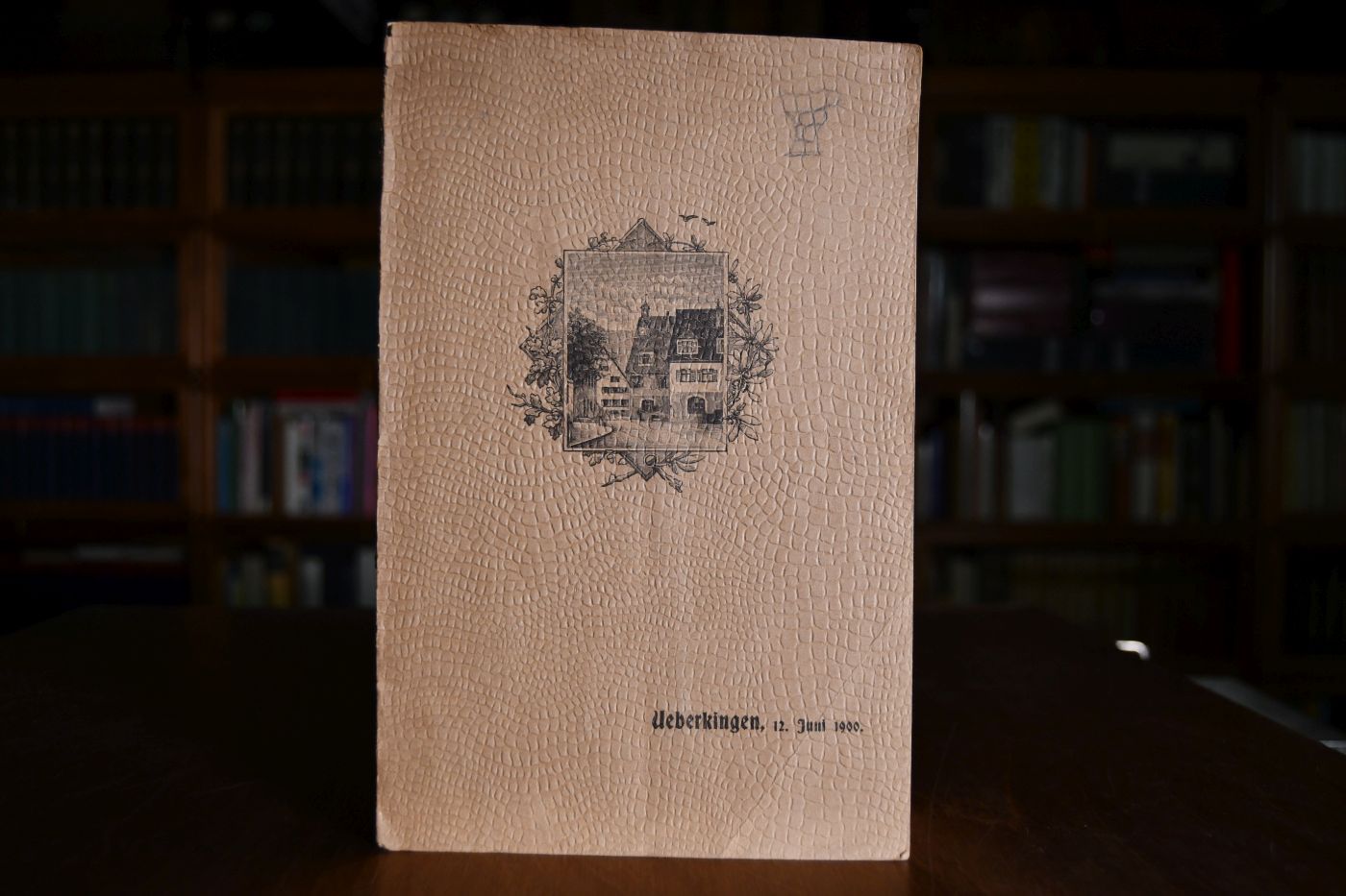 Zur Erinnerung an die Einquartierung des 1. Bataillons Inf.-Regts. Nr. 127 am 12. bis 13. Juni 1900 in Ueberkingen und Altenstadt.