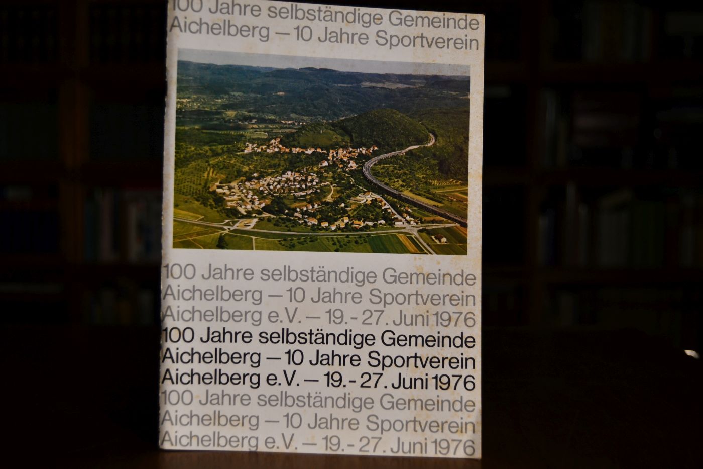 100 Jahre selbständige Gemeinde Aichelberg, 10 Jahre Sportverein Aichelberg.