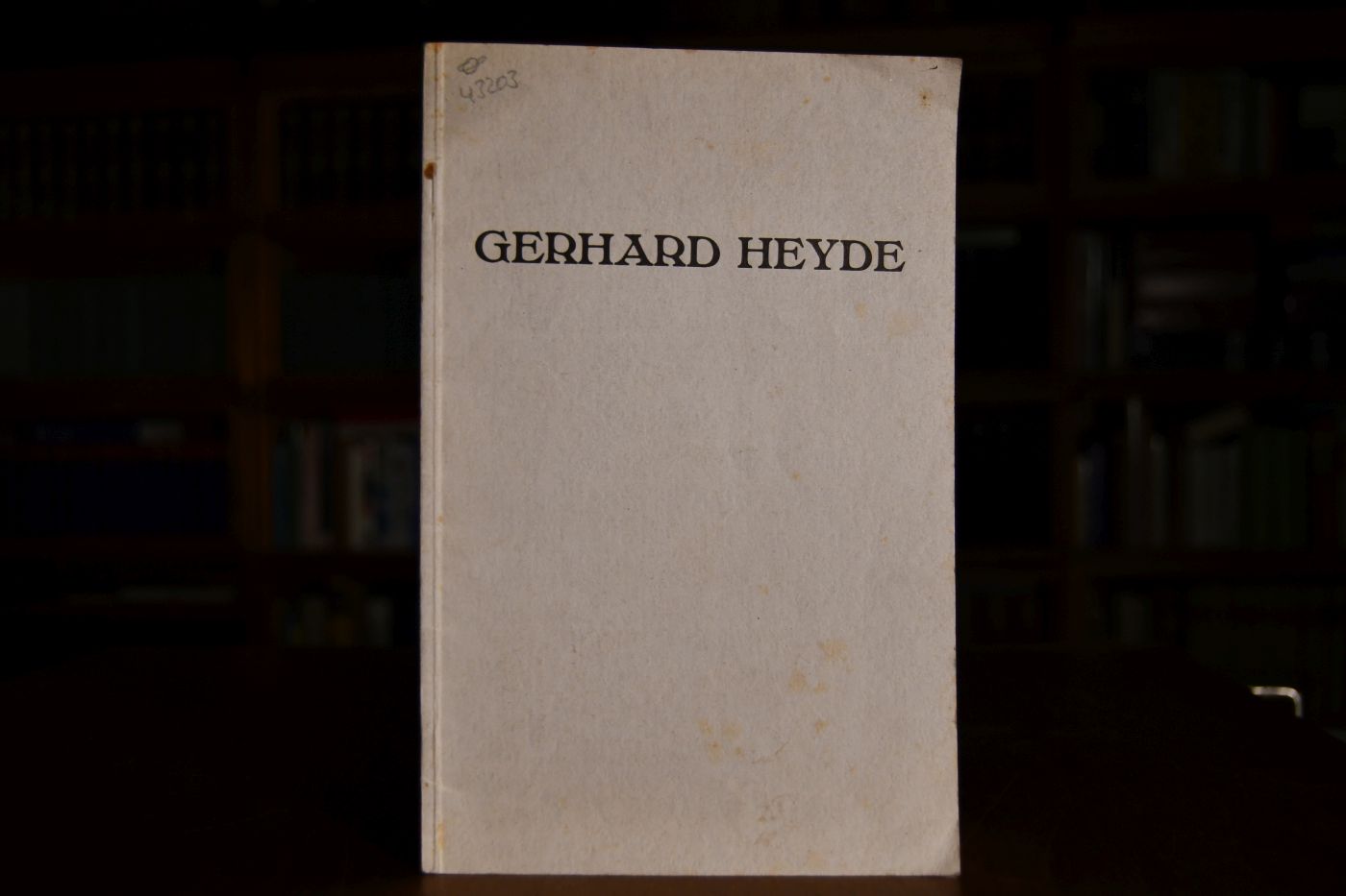 Gerhard Heyde geboren 18. Dezember 1874, heimgegangen 16. Juni 1939 als Pfarrer von Bad Boll.