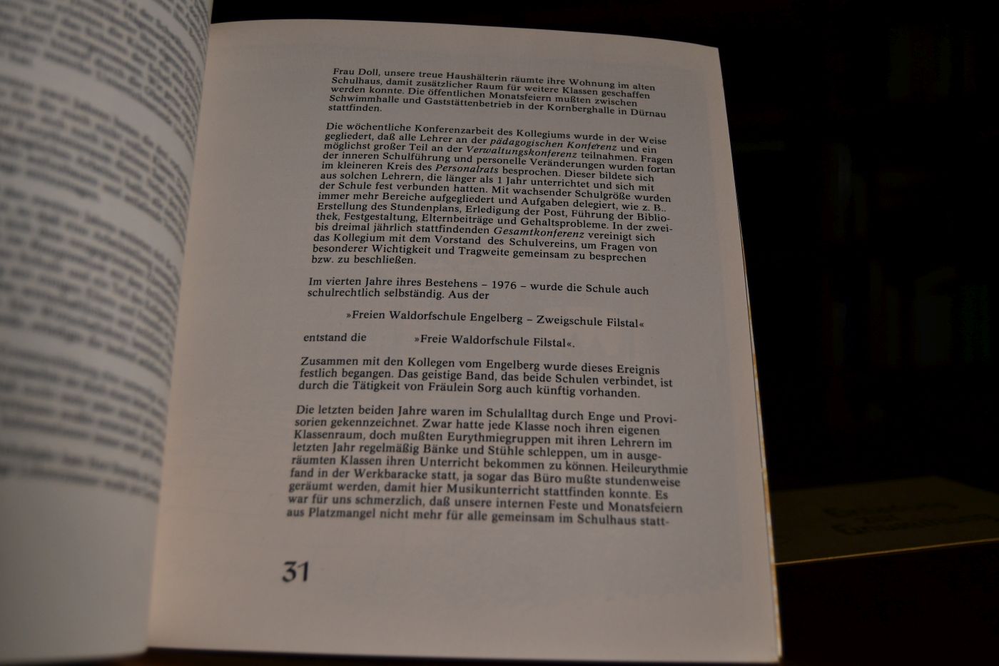 Freie Waldorfschule Filstal. Festschrift zur Einweihung des Schulneubaus am 28.10.1978.