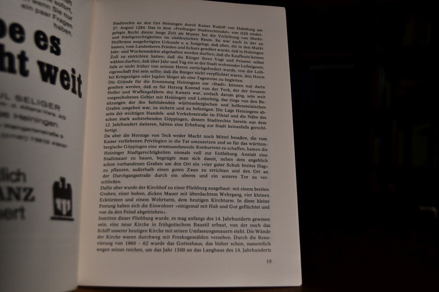 Freiwillige Feuerwehr Heiningen 1873-1973. Festschrift zur Feier des 100jährigen Bestehens der Freiw. Feuerwehr Heiningen verbunden mit dem 24. Kreisfeuerwehrtag des Kreisfeuerwehrverbandes Göppingen vom 6. bis 9. Juli 1973.