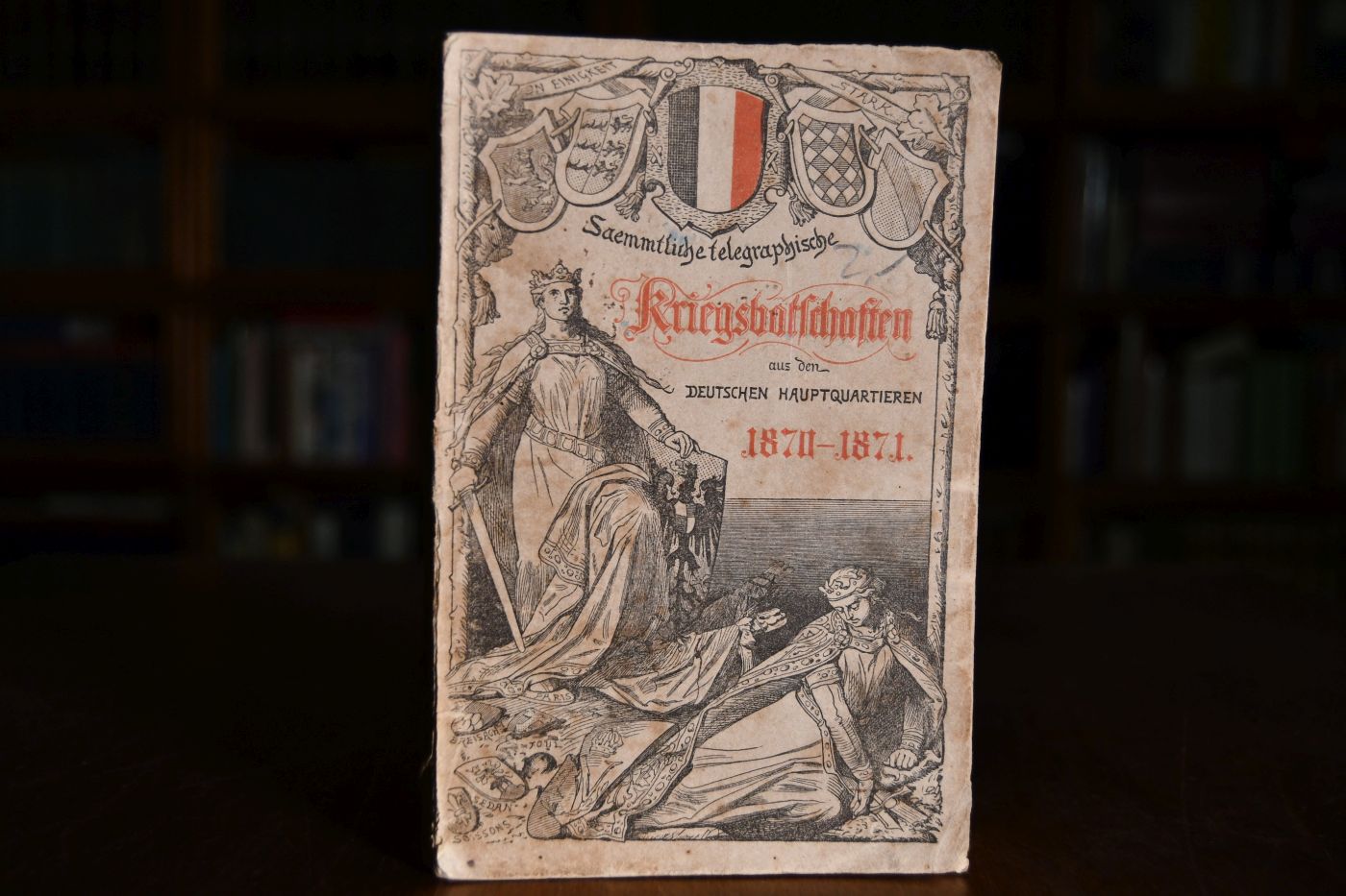 Sämmtliche telegraphische Kriegsnachrichten aus den deutschen Hauptquartieren 1870-1871, nebst einem Anhange der amtlichen Depeschen vom Kriegsschauplatze 1866.