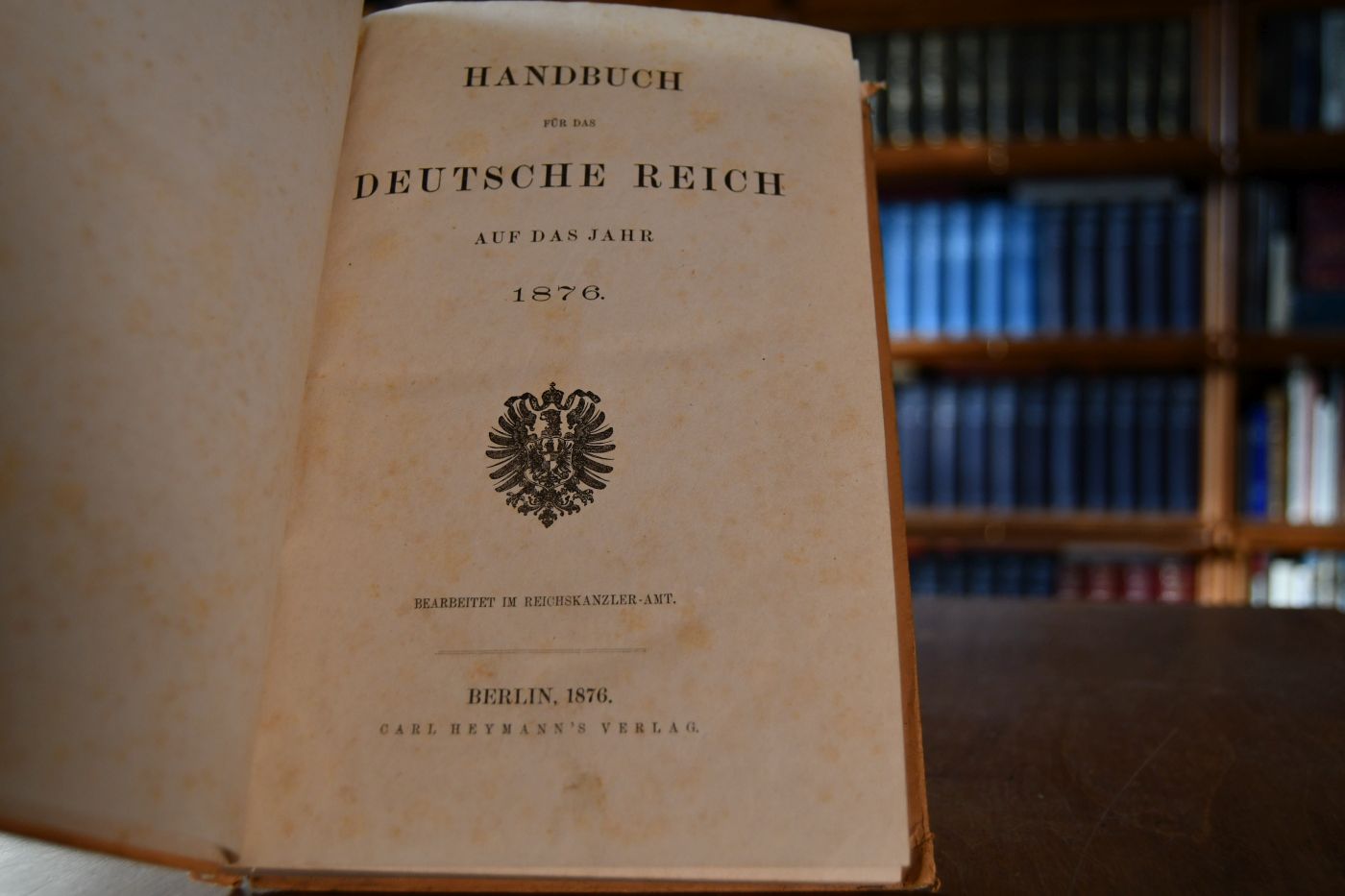 Handbuch für das Deutsche Reich auf das Jahr 1876.