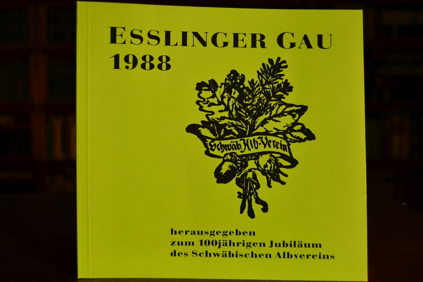 Esslinger Gau 1988 herausgegeben zum 100jährigen Jubiläum des Schwäbischen Albvereins.