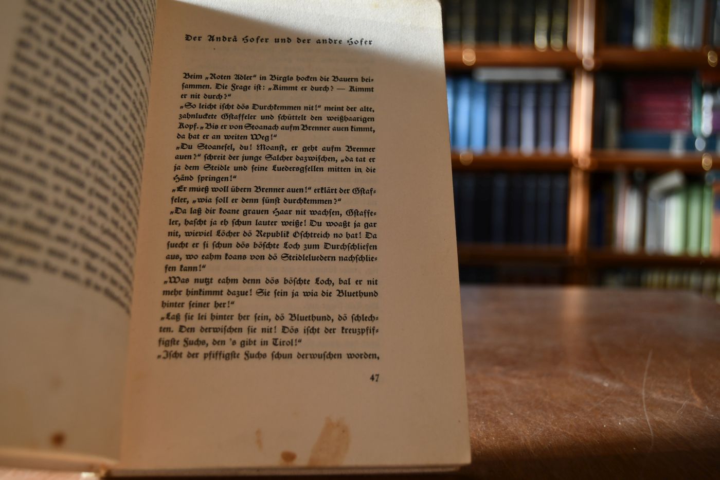 Österreichische Geschichten aus dem Jahre 1933.