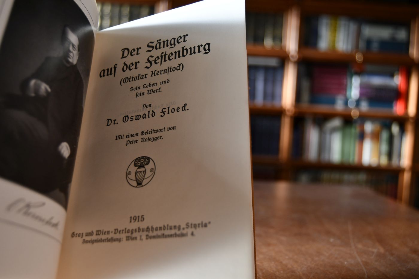 Der Sänger der Festenburg (Ottokar Kernstock). Sein Leben und sein Werk.