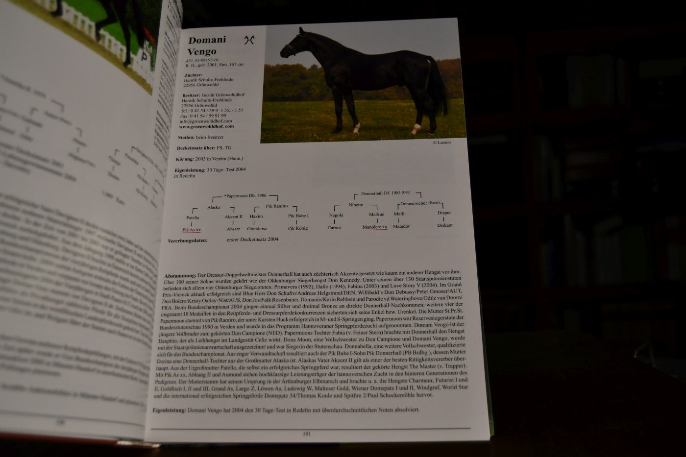 Ausgewählte Hengste Deutschlands. Ein Jahrbuch der Hengste 2006/07.