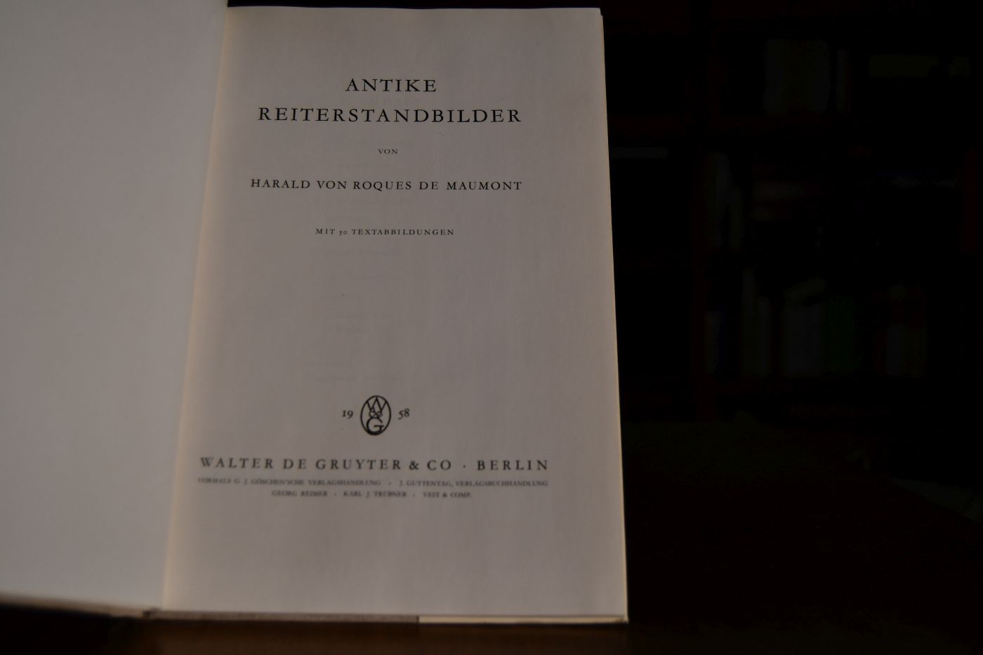 Antike Reiterstandbilder.