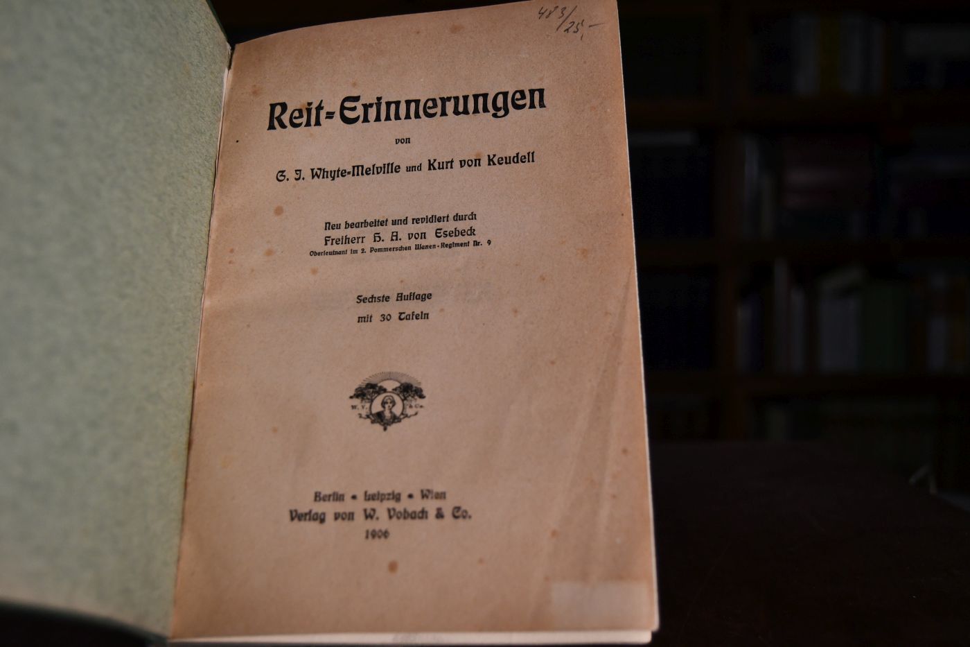 Reit-Erinnerungen.