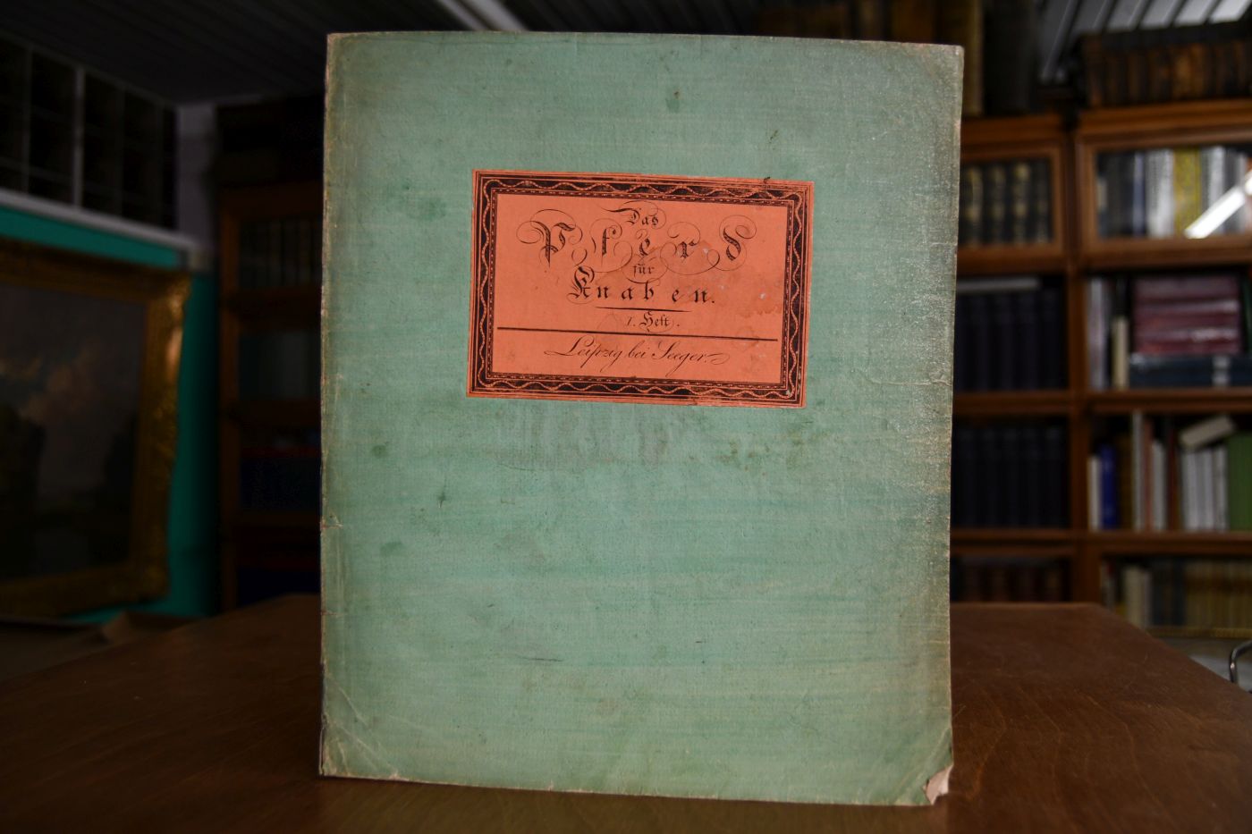 Das Pferd für Knaben. Ein belehrendes und unterhaltendes Bilderbuch. Erstes Heft (mehr nicht erschienen).