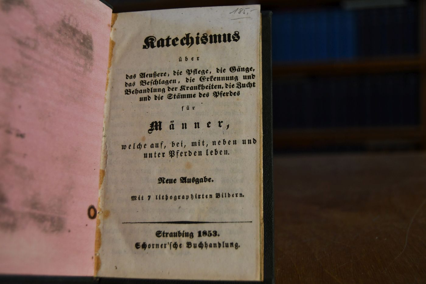 Katechismus über das Aeußere, die Pflege, die Gänge, das Beschlagen, die Erkennung und Behandlung der Krankheiten, die Zucht und die Stämme des Pferdes für Männer, welche auf, bei, mit, neben und unter Pferden leben.