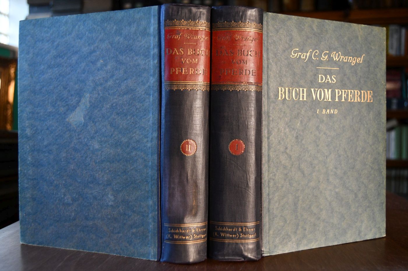 Das Buch vom Pferde. Ein Handbuch für jeden Besitzer und Liebhaber von Pferden. Bd. I+II.