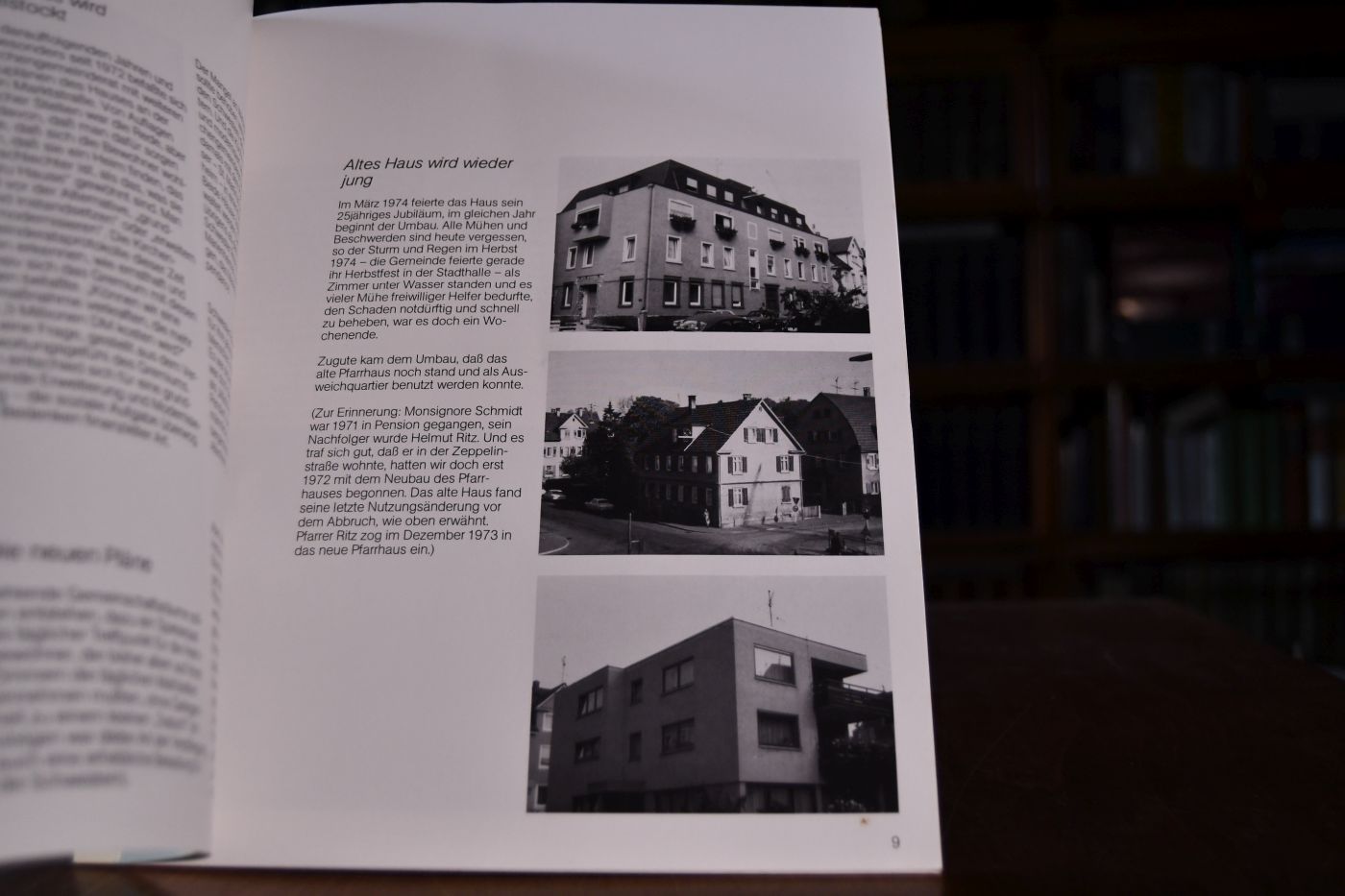 Kirchengemeinde St. Maria Göppingen. Alten- und Altenpflegeheim St. Martinus zur Einweihung am 11. November 1983.