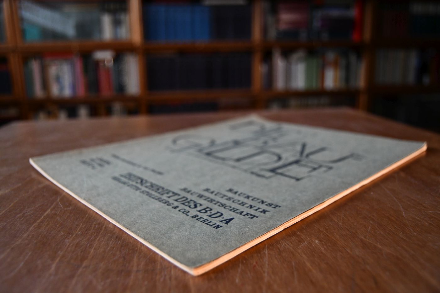 Die Baugilde. Zeitschrift des Bundes Deutscher Architekten B.D.A. und der Zentralvereinigung der Architekten Österreichs Z.V. 7. Jahrgang Nummer 4.