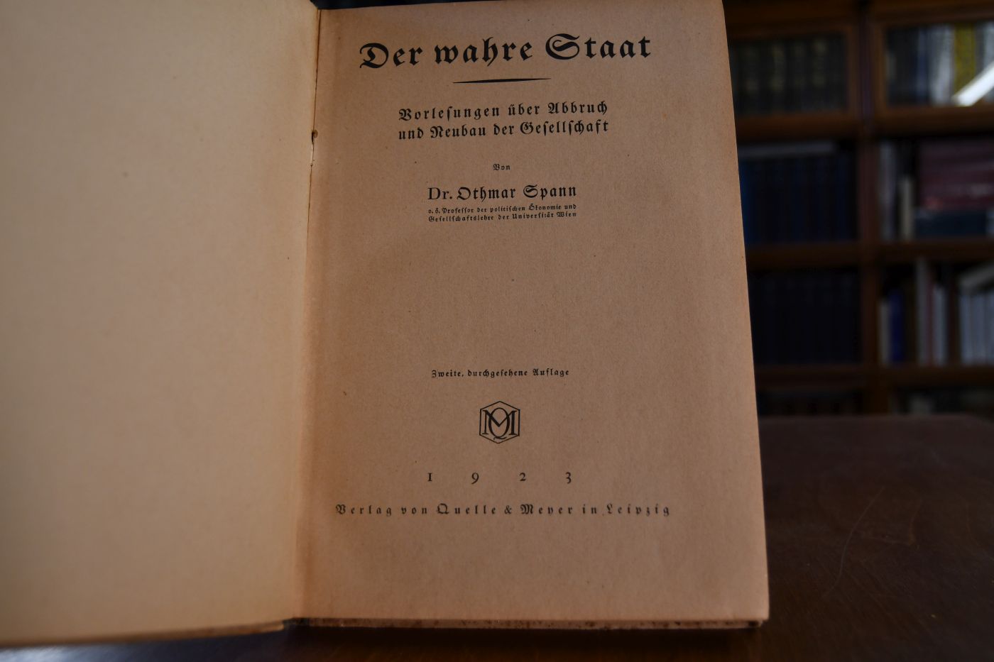Der wahre Staat. Vorlesungen über Abbruch und Neubau der Gesellschaft.