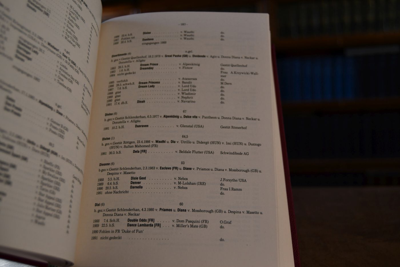 Allgemeines deutsches Gestütbuch für Vollblut. XXXIII. Band