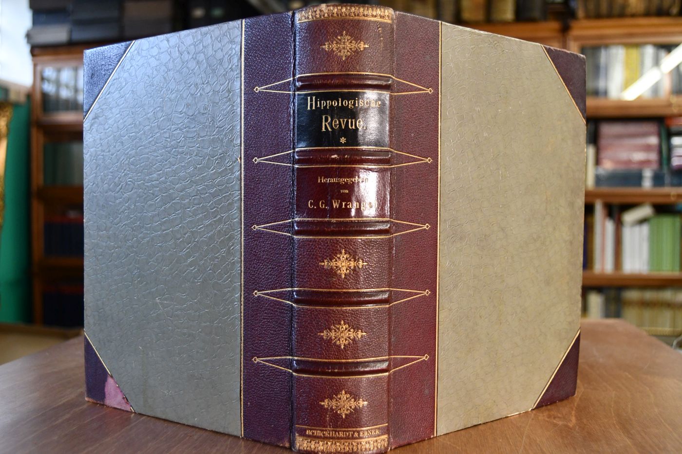 Hippologische Revue. Internationale Zeitschrift für das gesamte Gebiet der Pferdekunde. Erster Jahrgang.