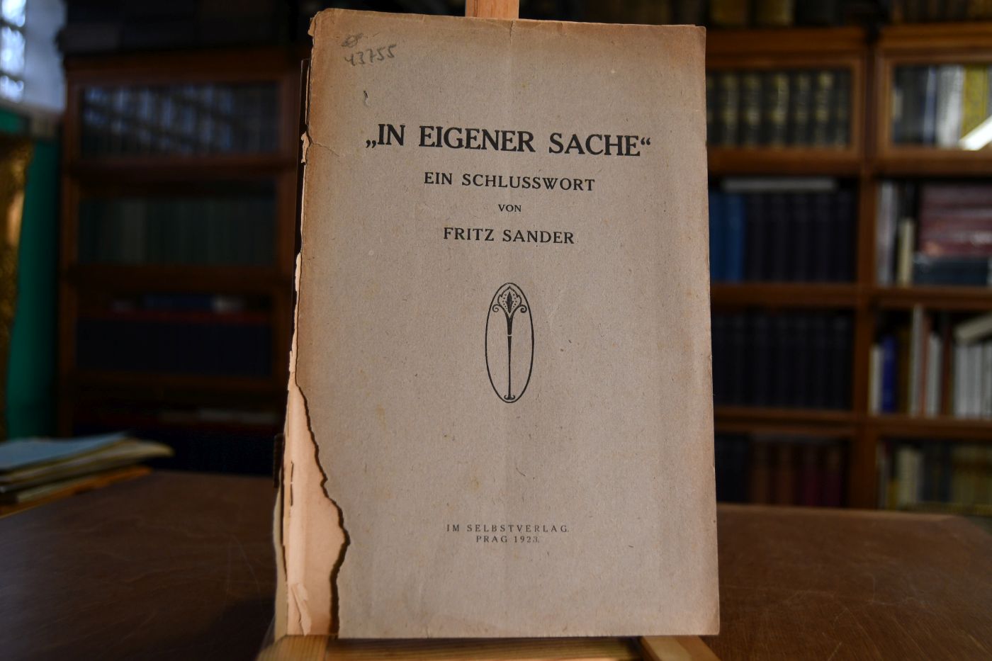 "In eigener Sache". Ein Schlusswort.