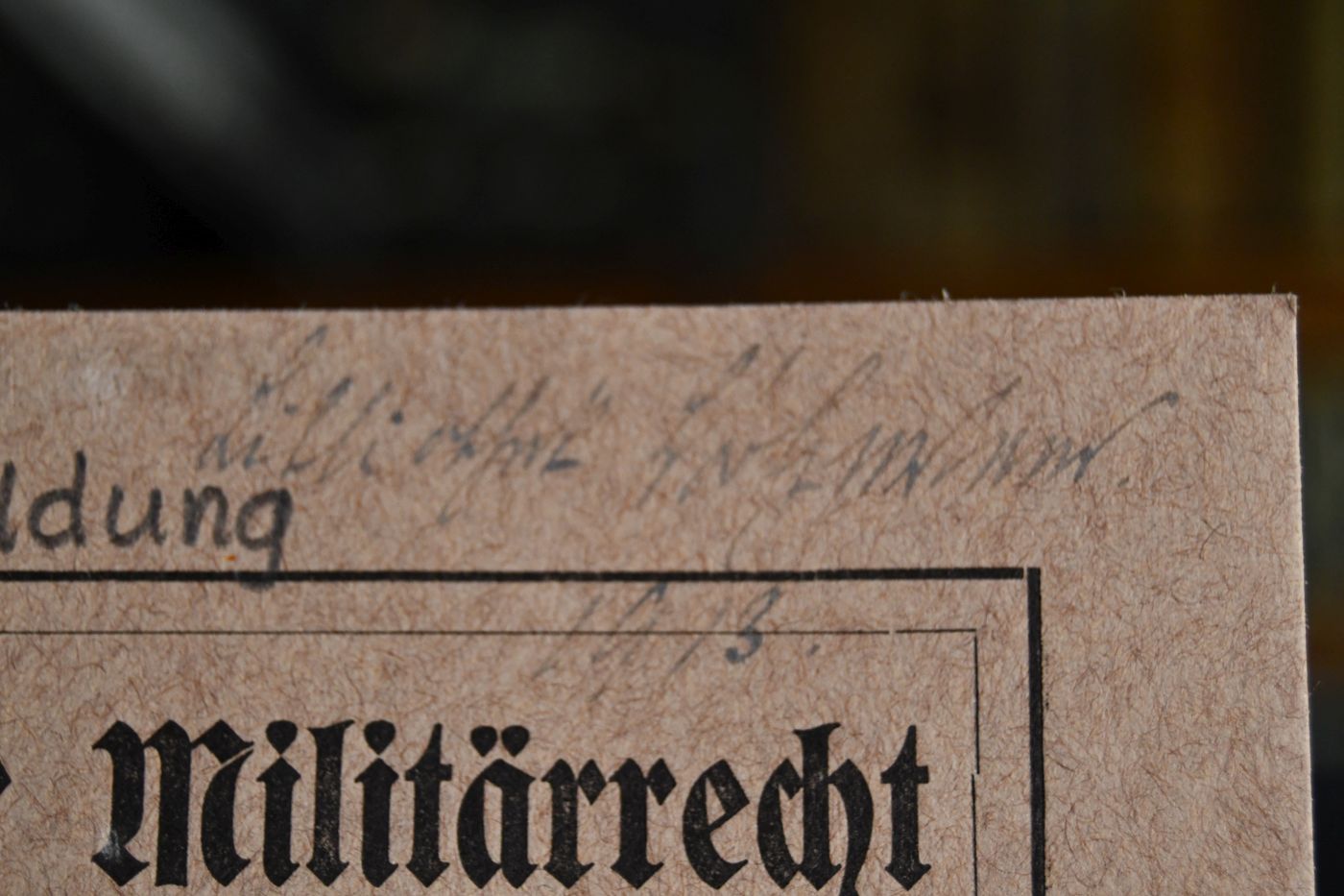 Zur Frage der militärischen Ausbildung der Offiziere und einer Akademie für Militärrecht.