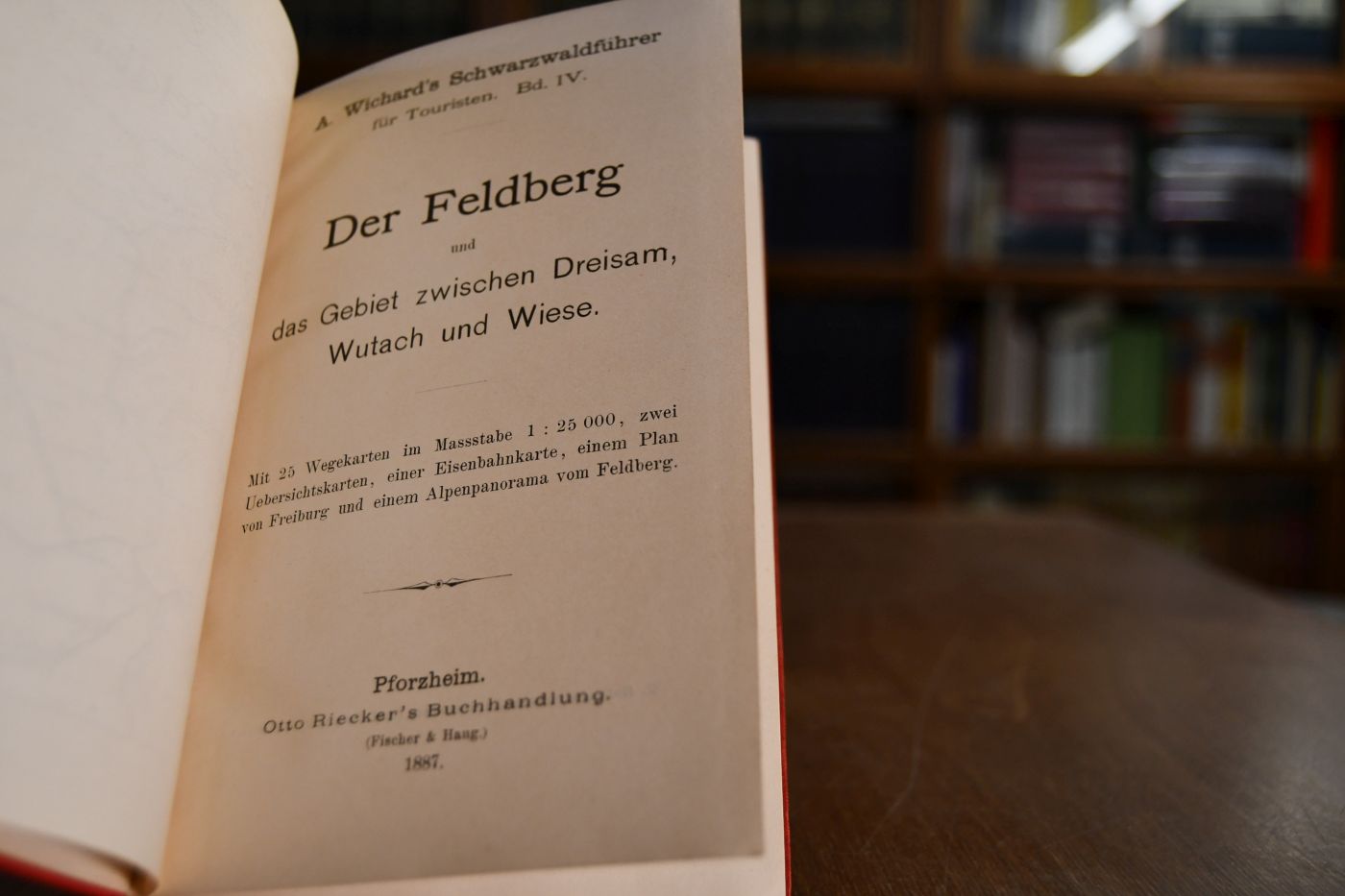 Der Feldberg und das Gebiet zwischen Dreisam, Wutach und Wiese.