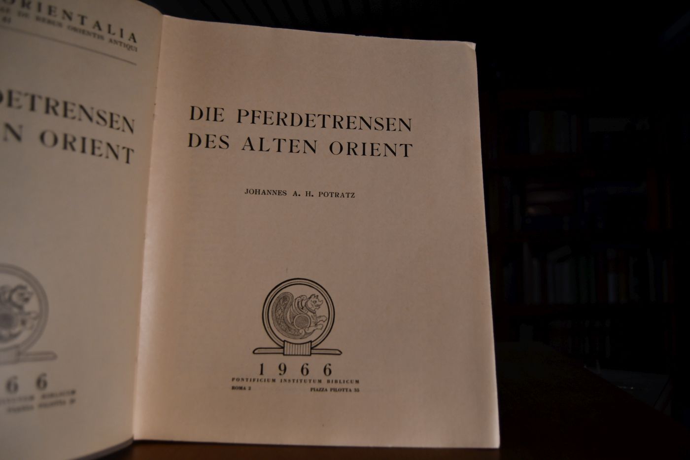 Die Pferdetrensen des Alten Orient.