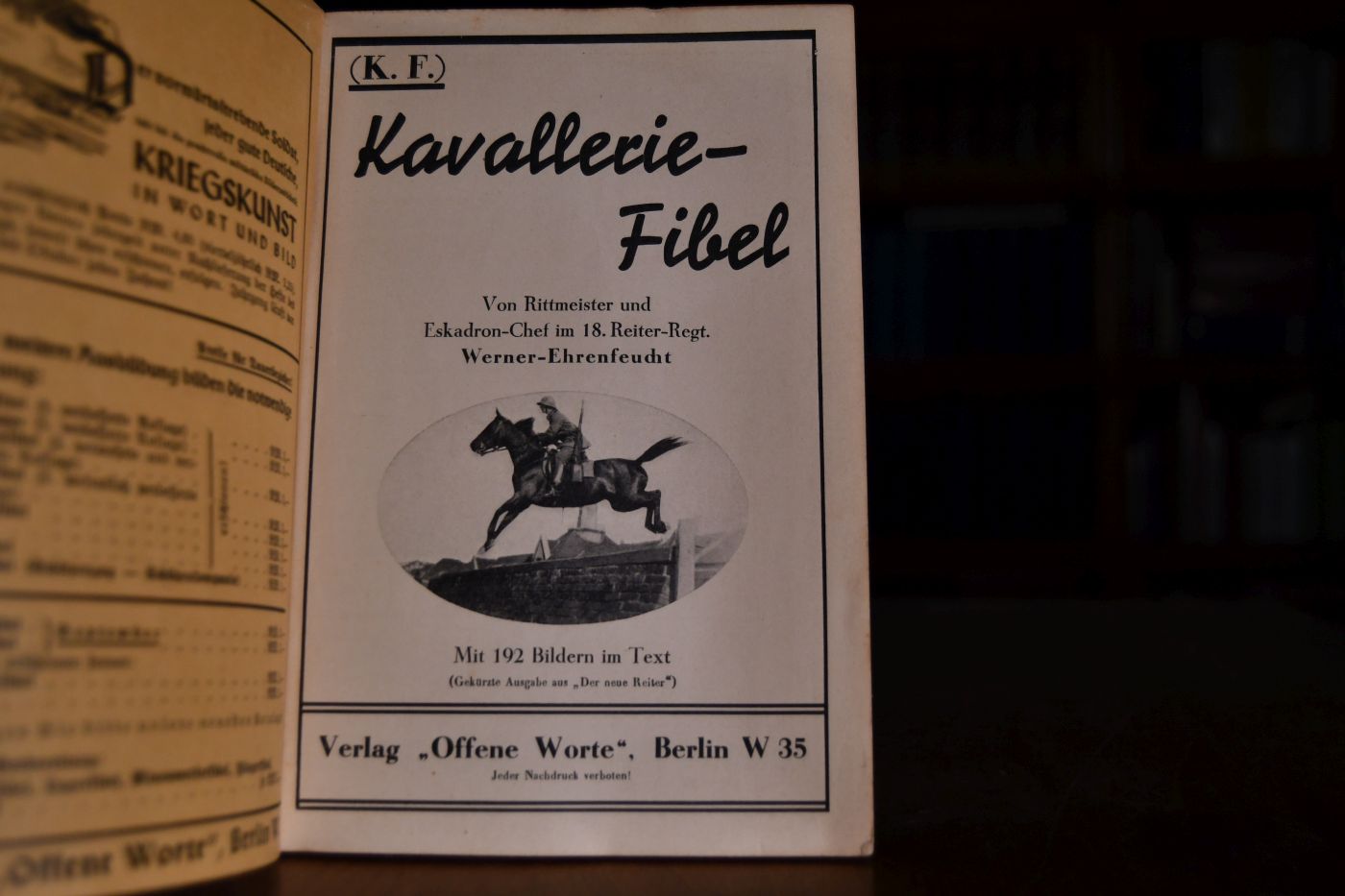 Kavallerie-Fibel.