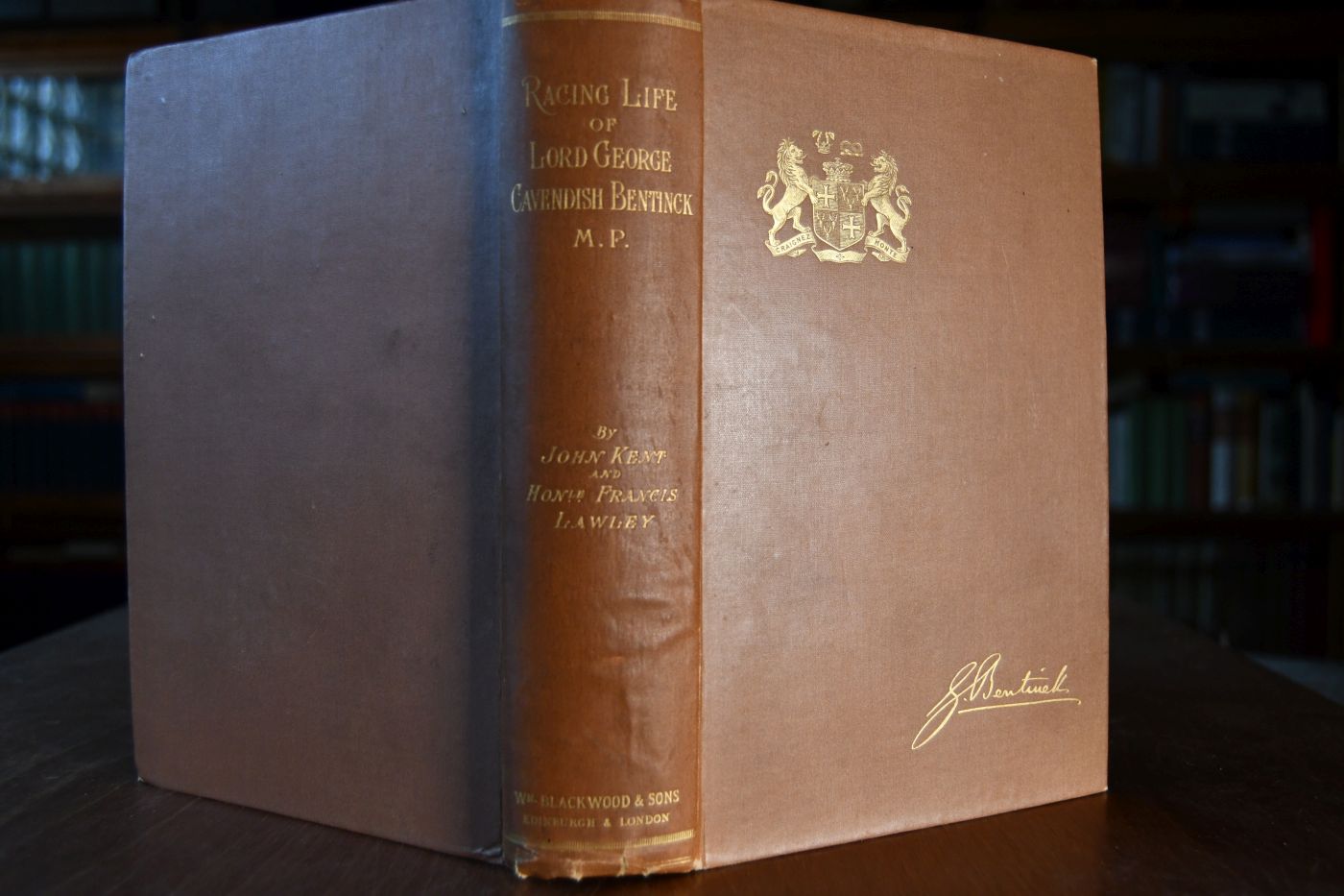 Racing Life of Lord George Cavendish Bentinck and other Reminiscences.