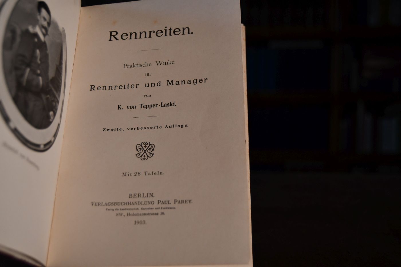 Rennreiten. Praktische Winke für Rennreiter und Manager.