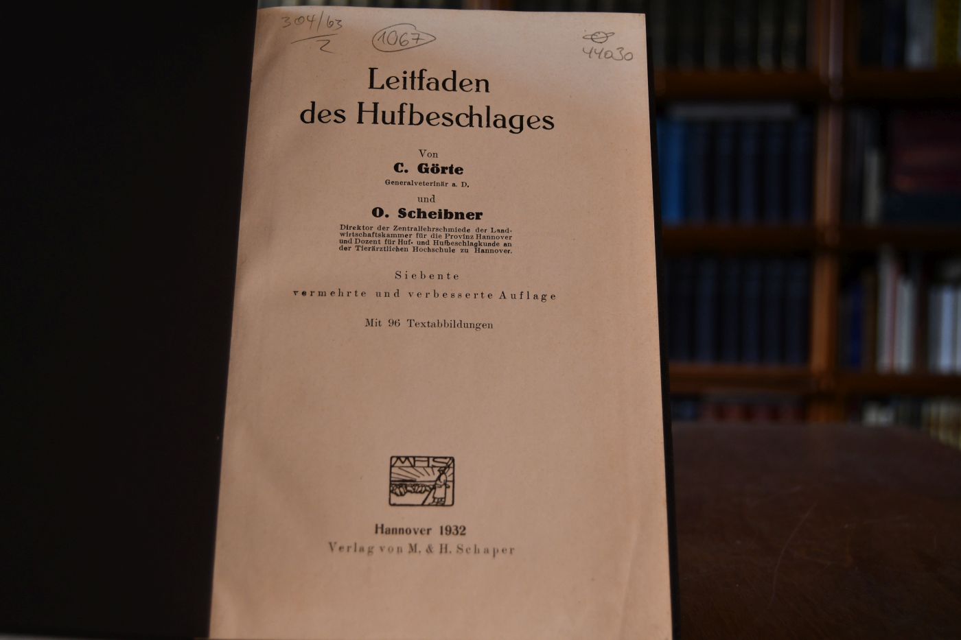 Leitfaden des Hufbeschlages.