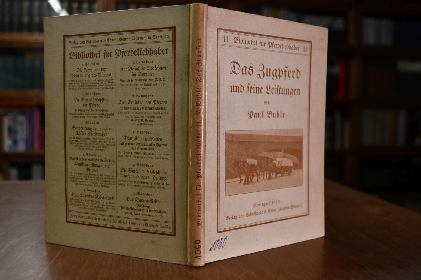 Das Zugpferd und seine Leistungen. Ein Handbuch für Geschirrführer, Pferdebesitzer und Pferdefreunde.
