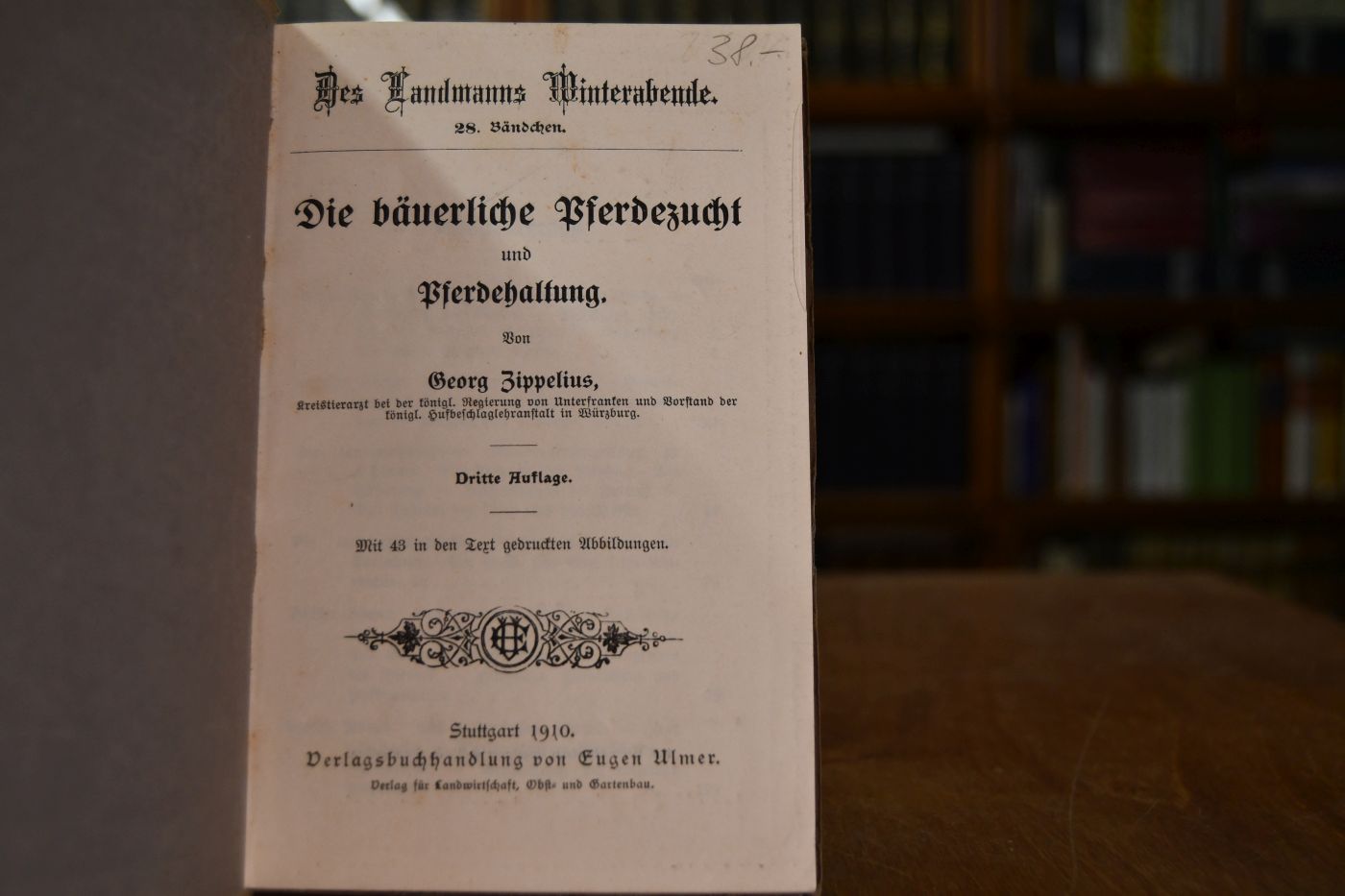 Die bäuerliche Pferdezucht und Pferdehaltung.