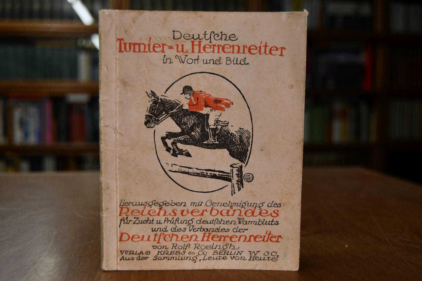 Deutsche Turnier- und Herrenreiter in Wort und Bild.
