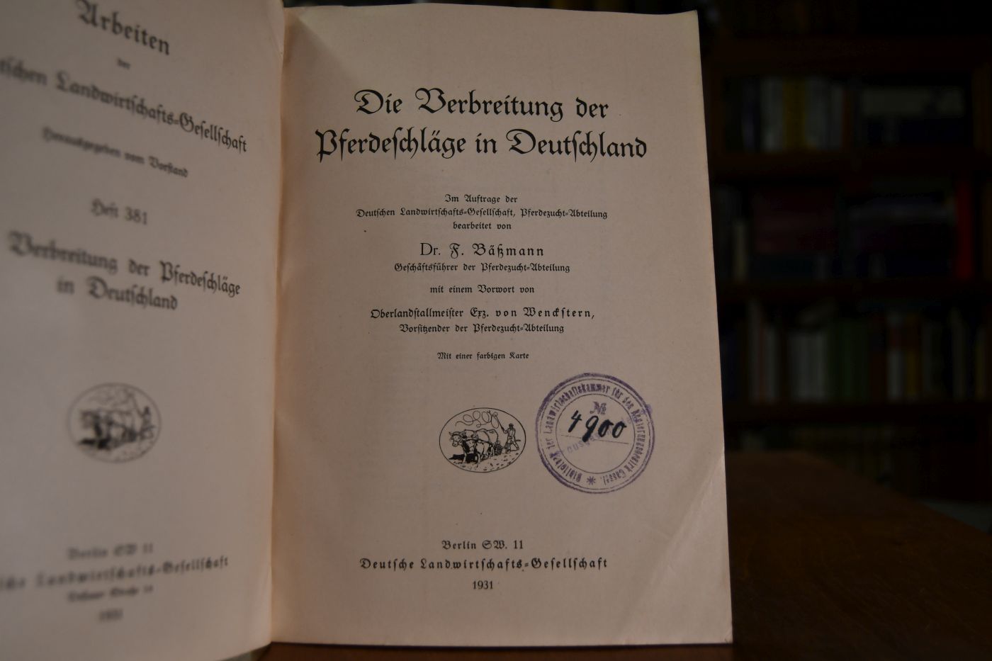 Verbreitung der Pferdeschläge in Deutschland.